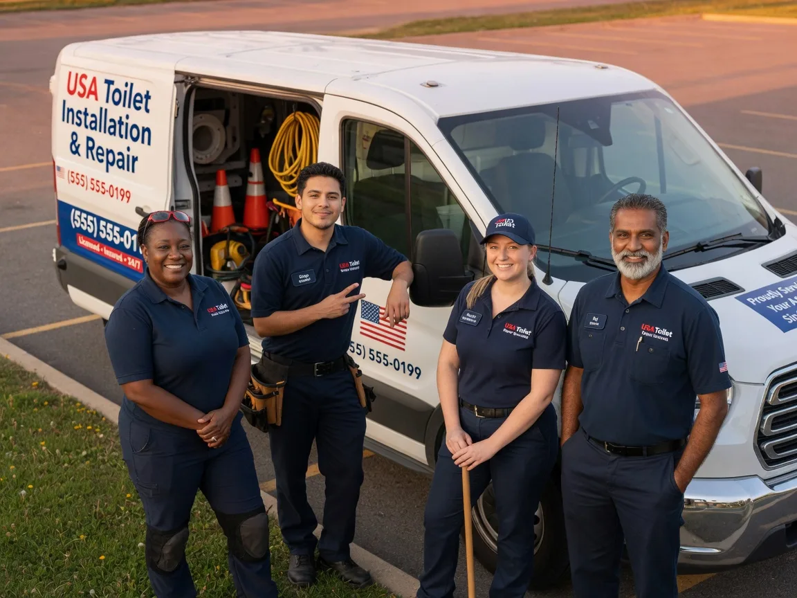 Toilet Installation company in Paris, ID